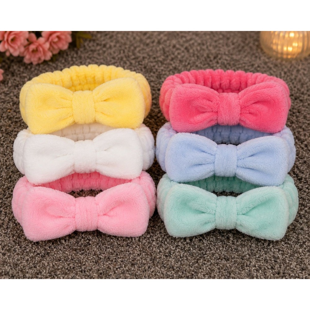 🎀✨ Plush Facial Headbands ✨🎀